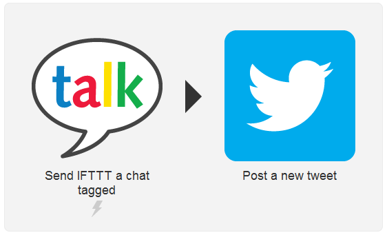 通过Google Talk发推特