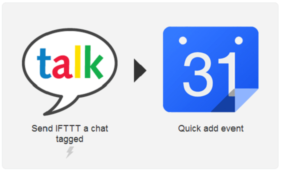 使用GTalk的GoogleCalendar事件