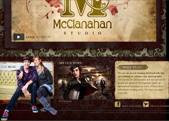 页脚设计灵感McClanhanStudio